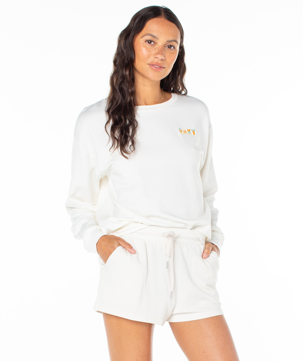Roxy Surfing By Moonlight Crewneck