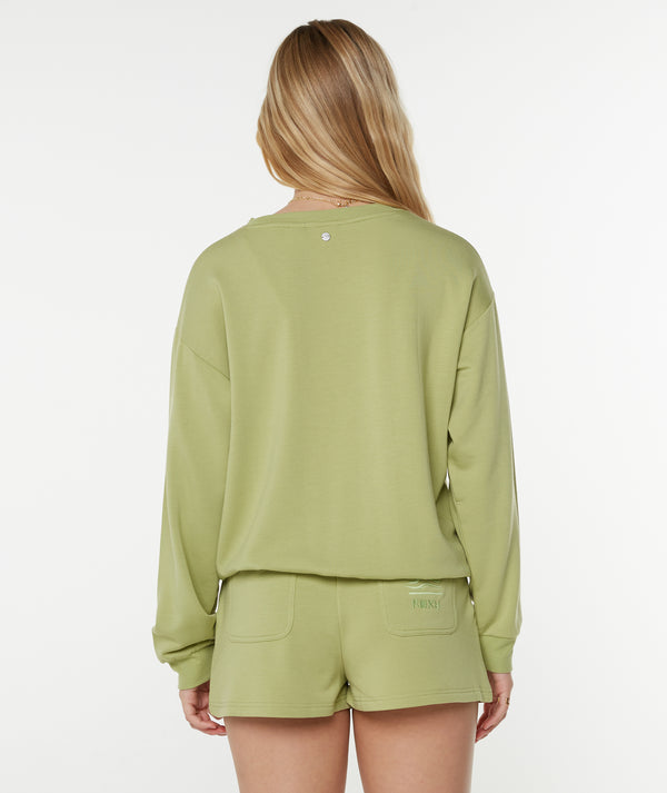 Roxy Surfing By Moonlight Crewneck