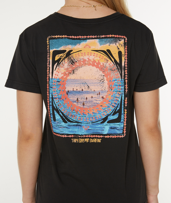 Roxy They See Me Tee
