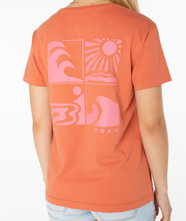 Roxy Wave Cuts Tee