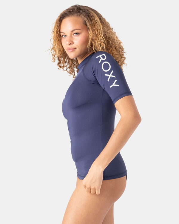 Roxy Whole Hearted Short Sleeve Rashguard