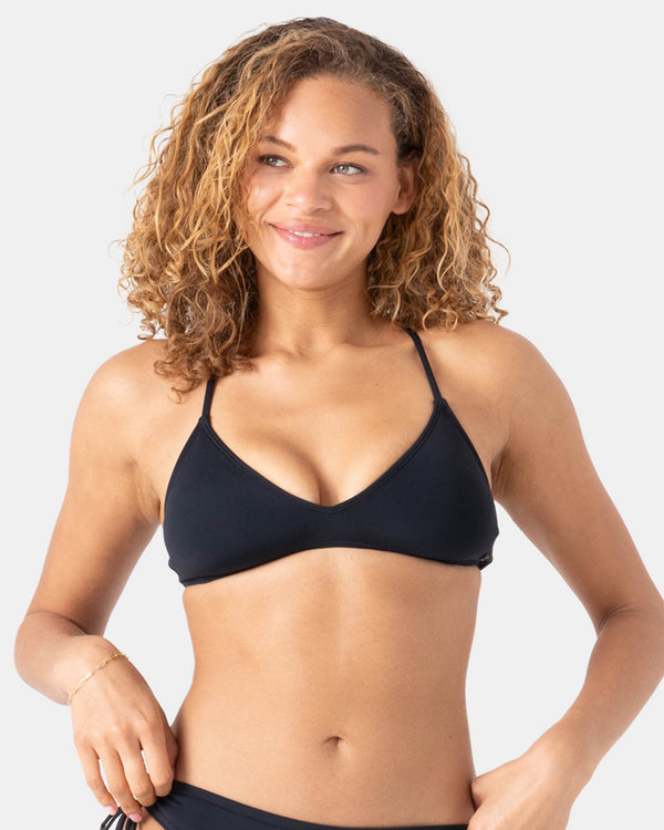 Roxy SD Beach Classics Athletic Triangle Bikini Top