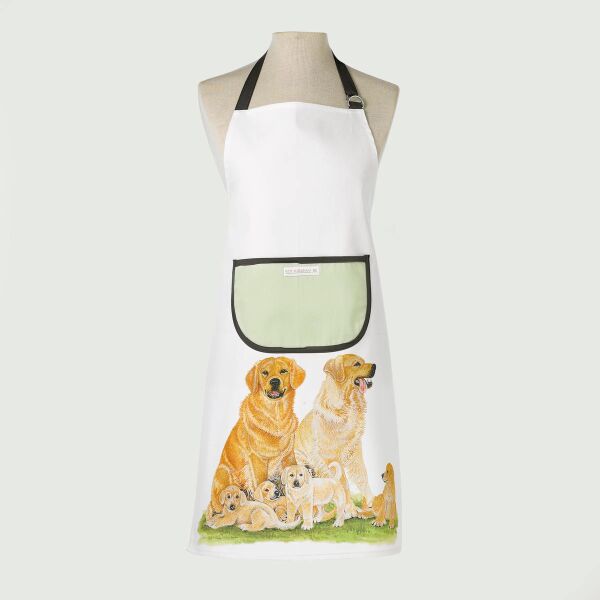 roy kirkham Dog Collection Golden Retreiver Adjustable Apron