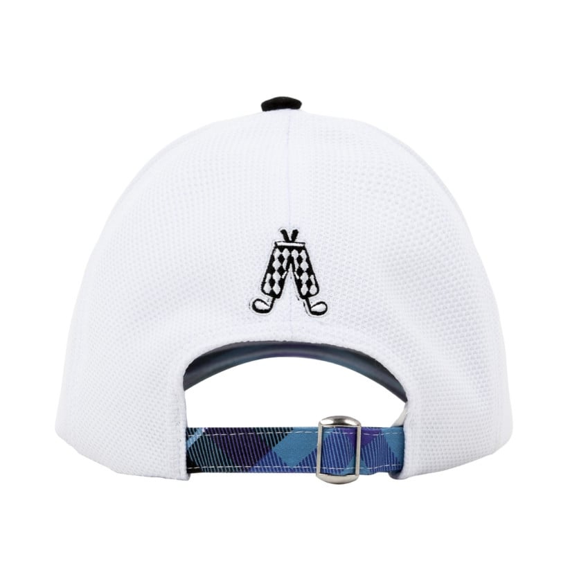 Royal & Awesome Blue Plaid Baseball Cap