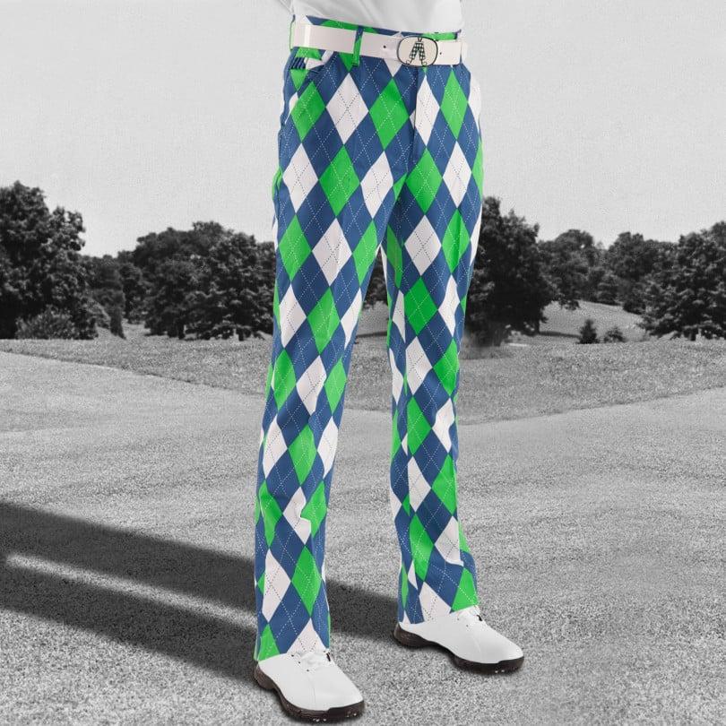 royal & awesome Blues on the Green Pants