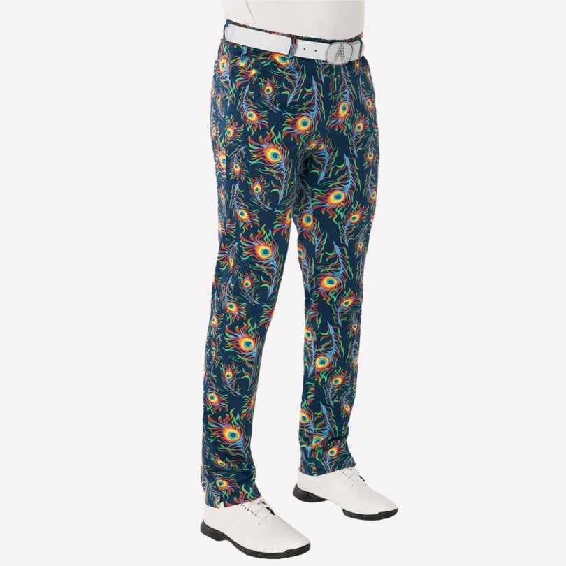 royal & awesome Bright Birdie Pants