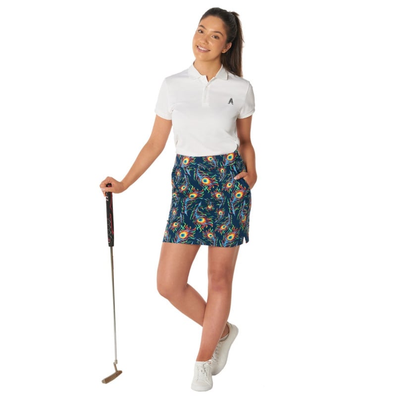 Royal & Awesome Bright Birdie Skort