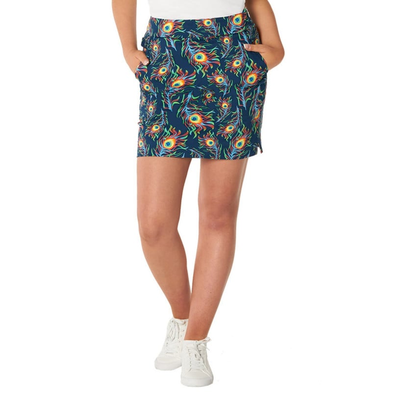 royal & awesome Bright Birdie Skort