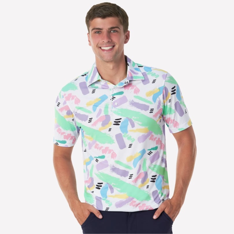 Royal & Awesome Brushed Polo