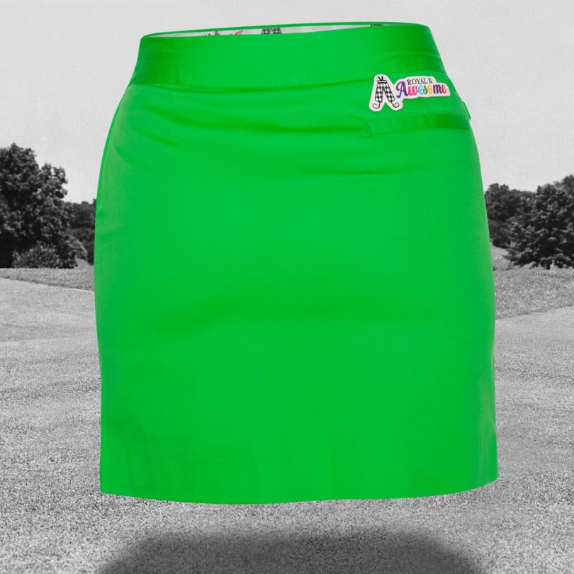 Royal & Awesome Greenside Ladies Skort