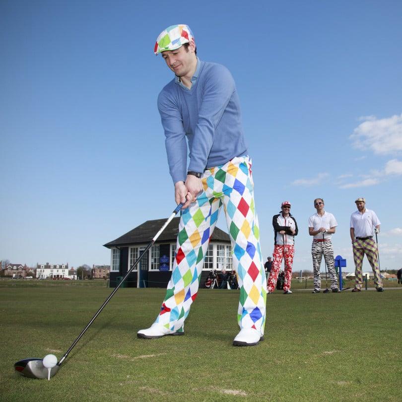 Royal & Awesome King Of Diamonds Pants