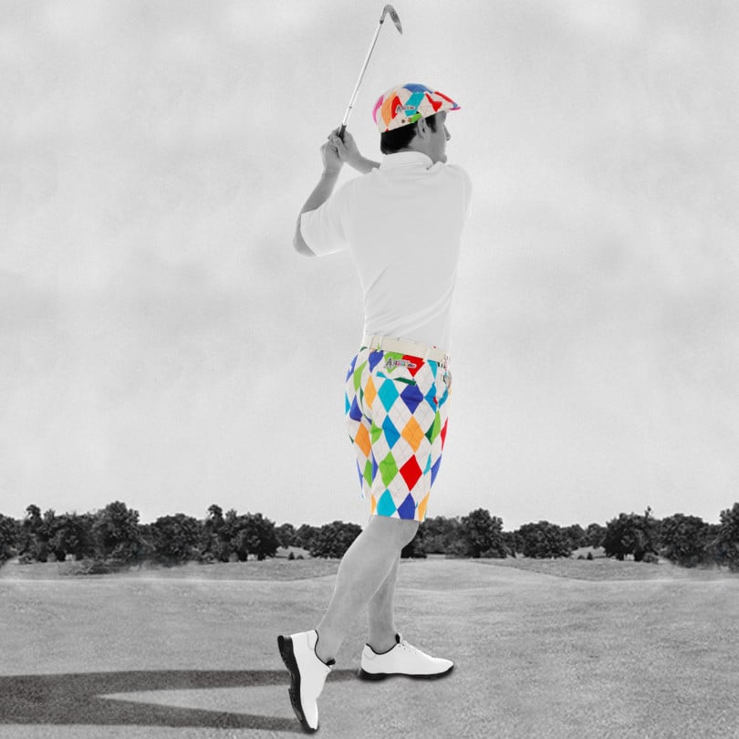 Royal & Awesome King Of Diamonds Shorts