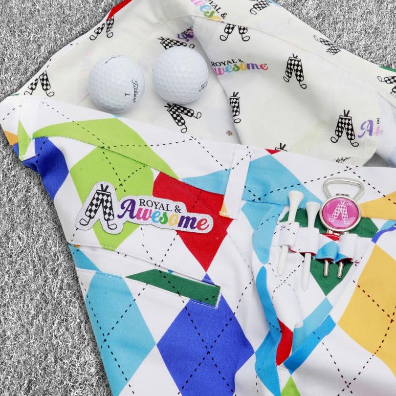 Royal & Awesome King Of Diamonds Shorts