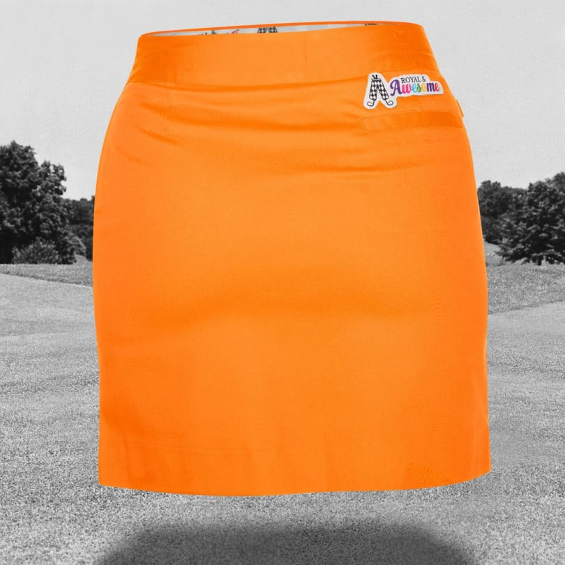 Royal & Awesome Orange Slice Ladies Skort