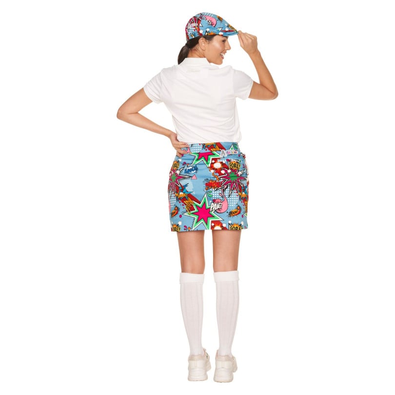 Royal & Awesome Partoon Ladies Skort