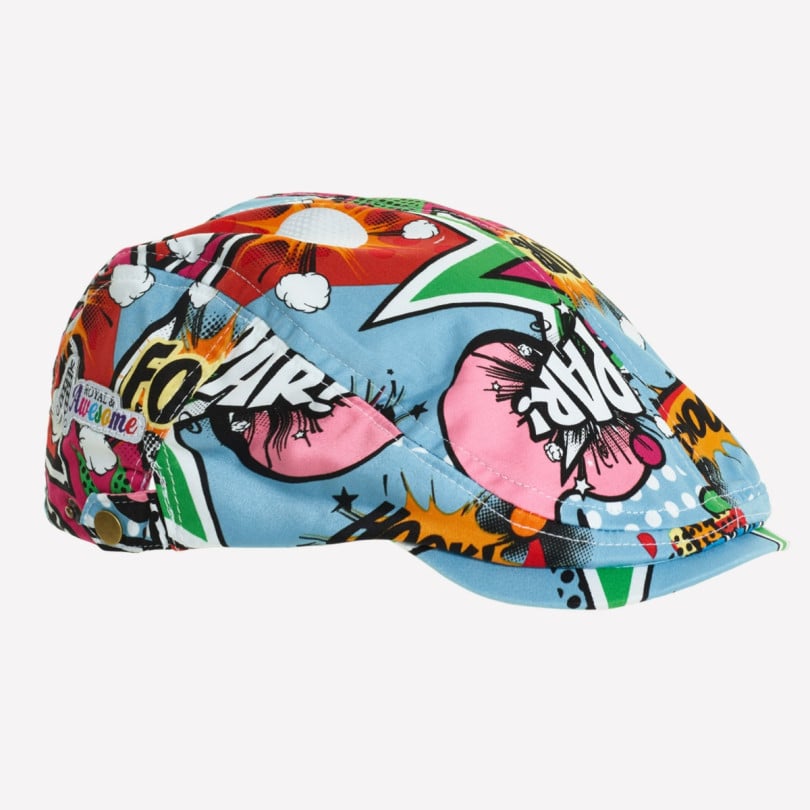 royal & awesome Partoon Pants Flat Cap