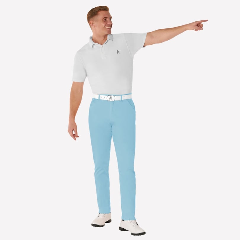 Royal & Awesome Pastel Blue Golf Pants