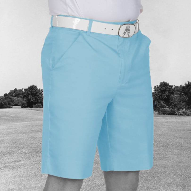 Royal & Awesome Pastel Blue Golf Shorts