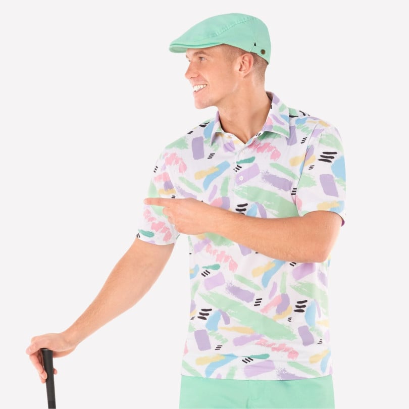 Royal & Awesome Pastel Green Flat Cap