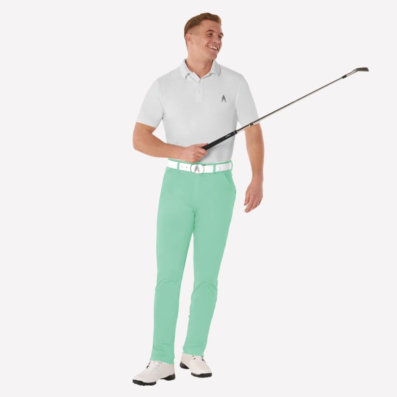 Royal & Awesome Pastel Green Golf Pants