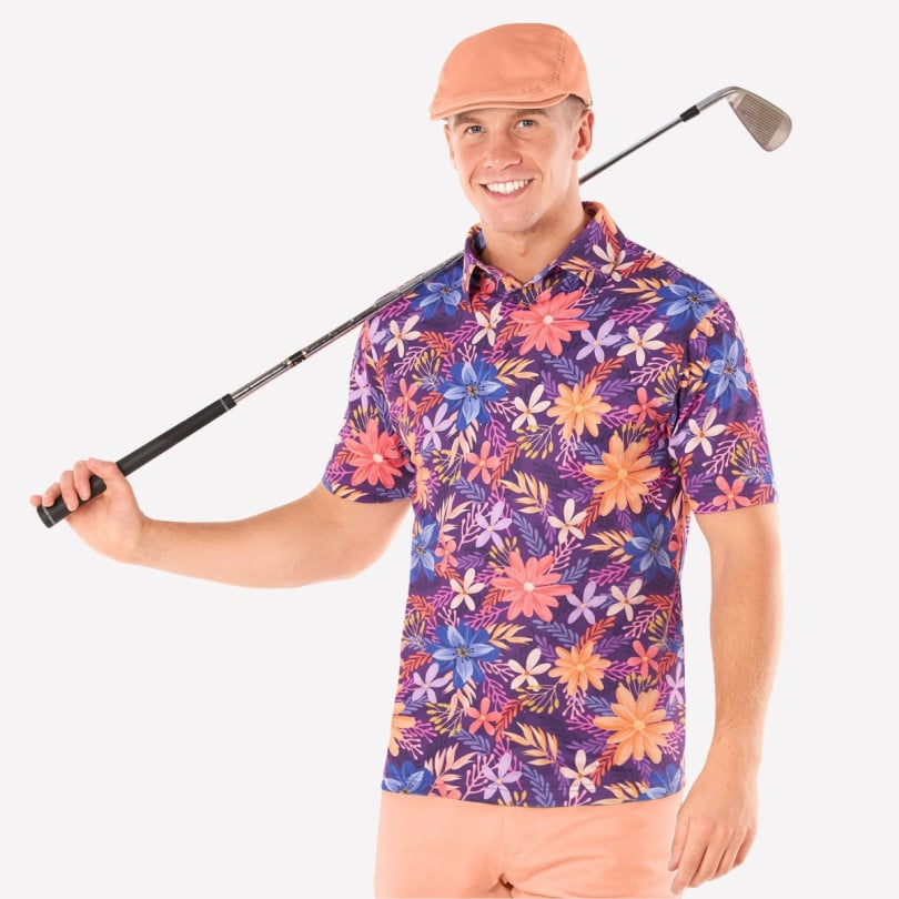 Royal & Awesome Pastel Orange Flat Cap