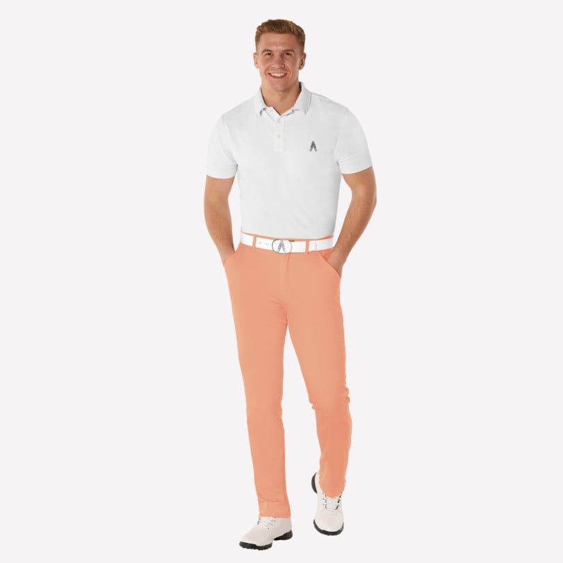 Royal & Awesome Pastel Orange Golf Pants