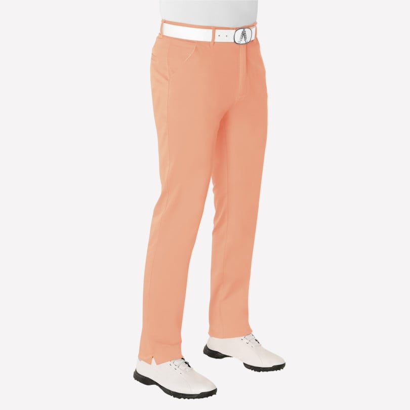 royal & awesome Pastel Orange Golf Pants