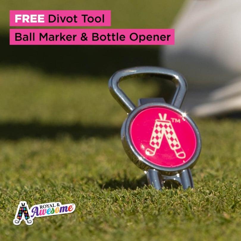 Royal & Awesome Pastel Pink Golf Pants