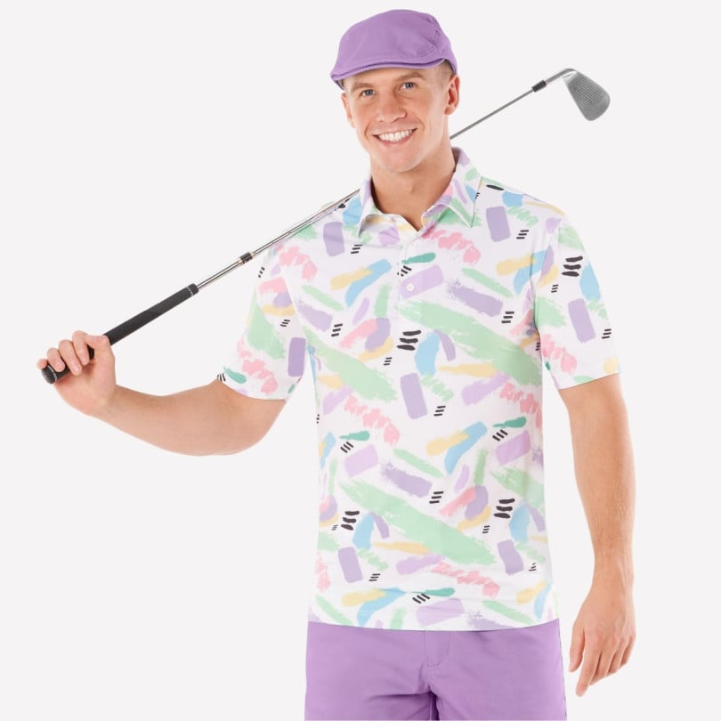 Royal & Awesome Pastel Purple Flat Cap