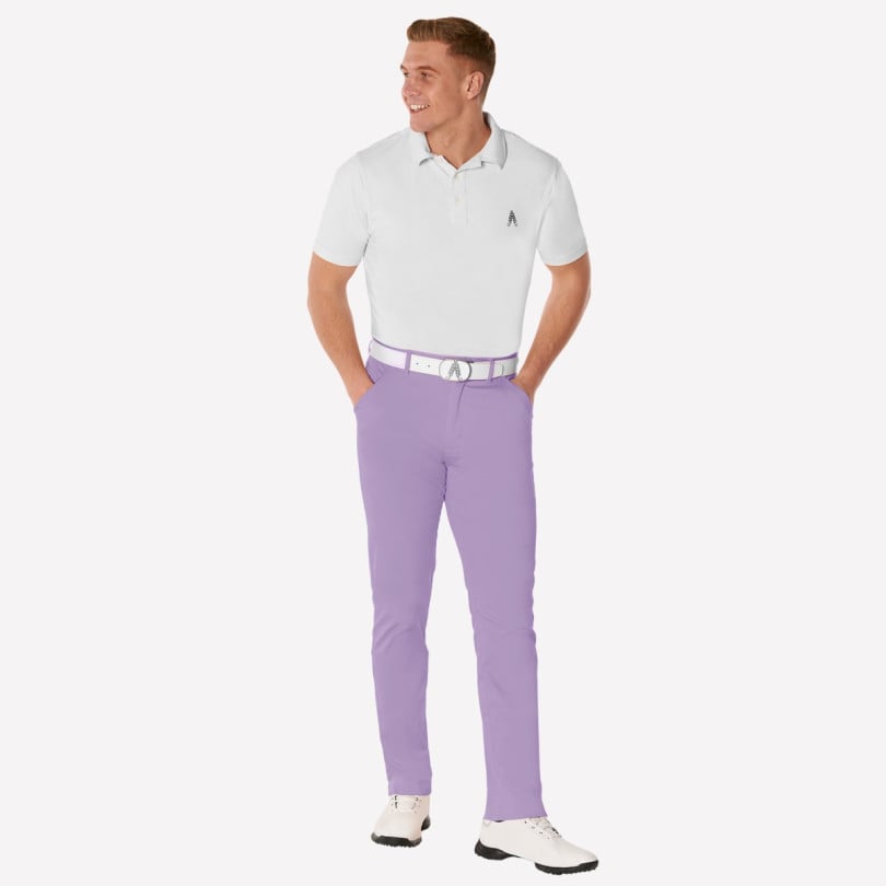 Royal & Awesome Pastel Purple Golf Pants