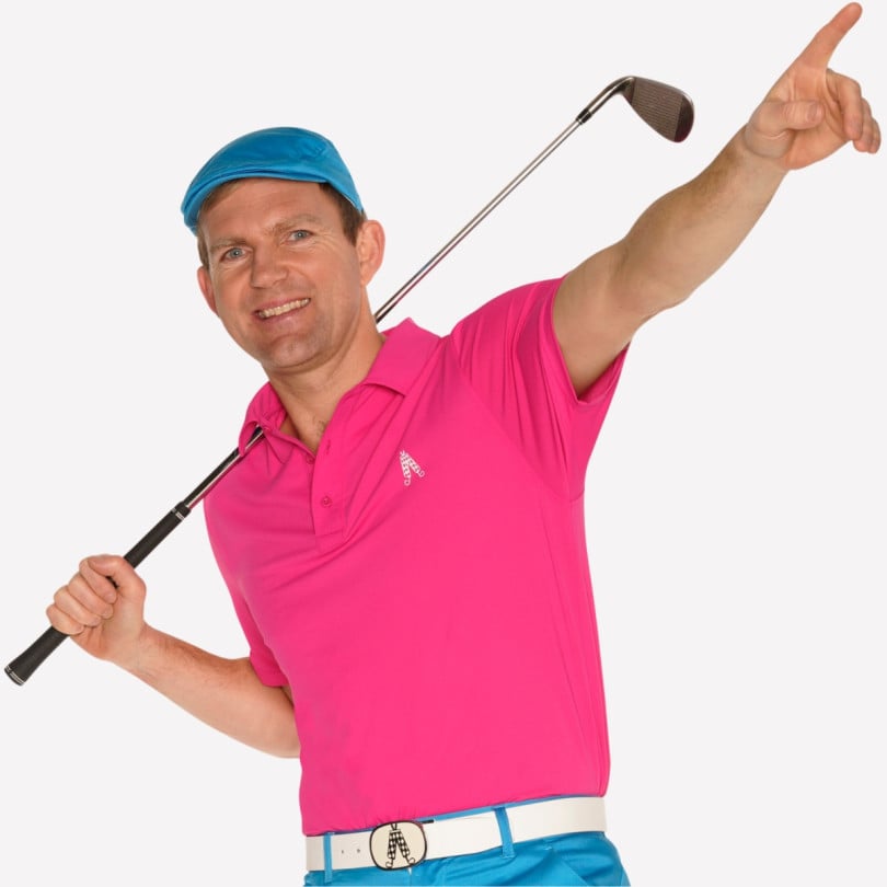 Royal & Awesome Pink Polo