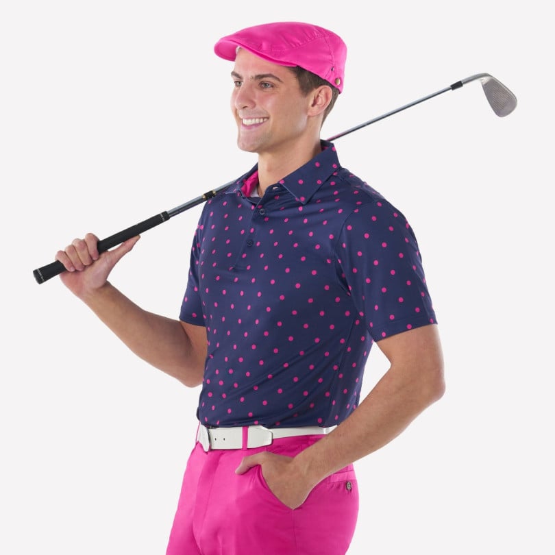 Royal & Awesome Pink Ticket Flat Cap