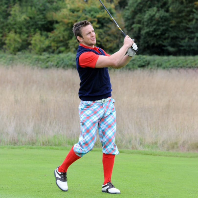 Royal & Awesome Red Socks