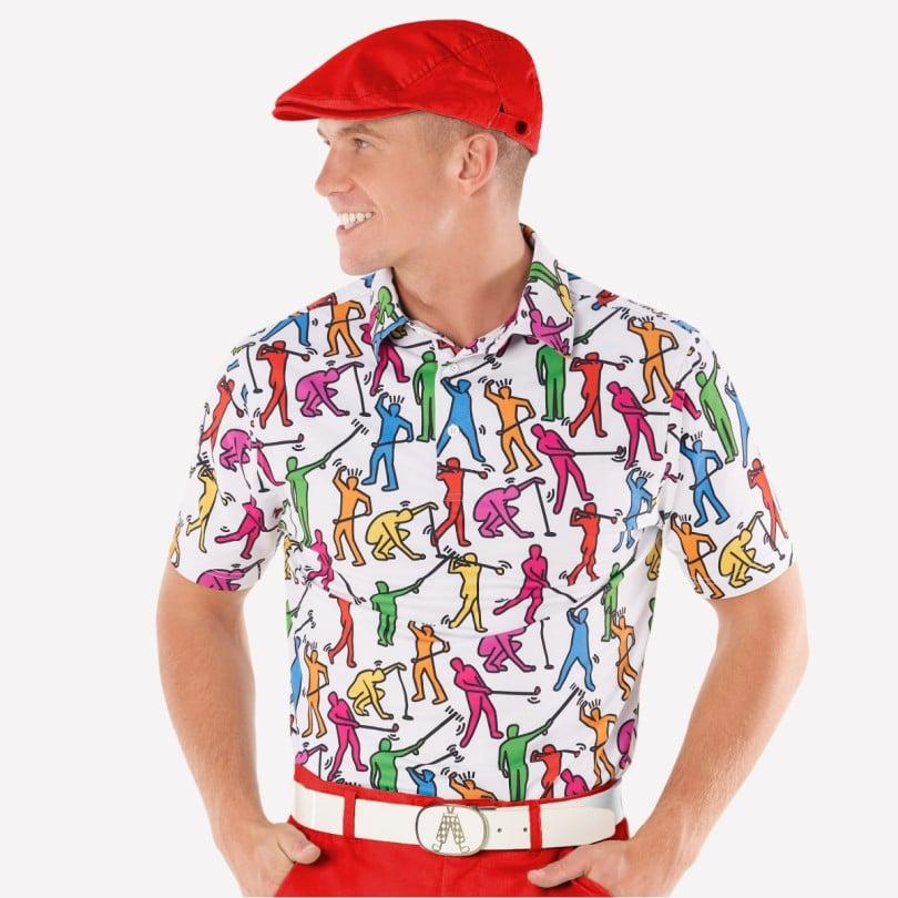 Royal & Awesome Reddy Golf Flat Cap