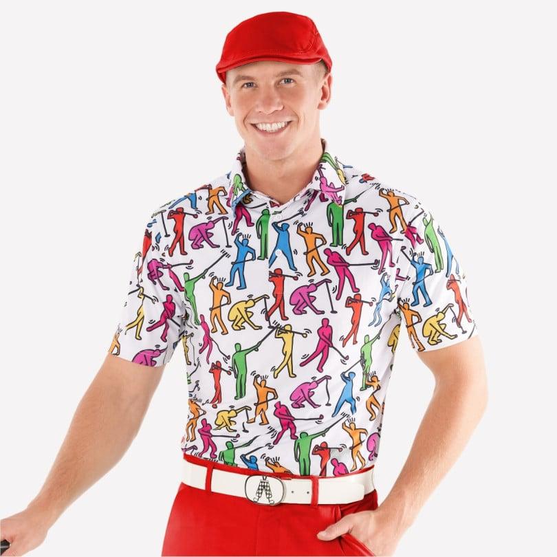 Royal & Awesome Reddy Golf Flat Cap