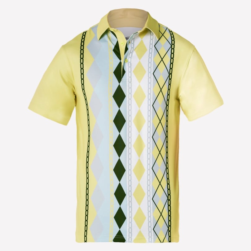 royal & awesome Retro Polo