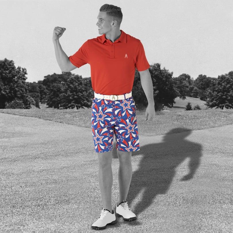 Royal & Awesome Shooting Pars Shorts