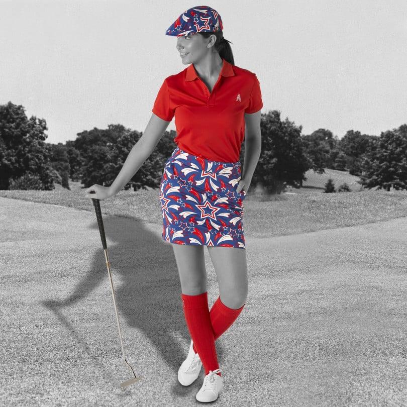 Royal & Awesome Shooting Pars Skort