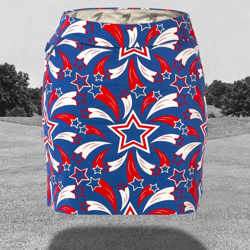 royal & awesome Shooting Pars Skort