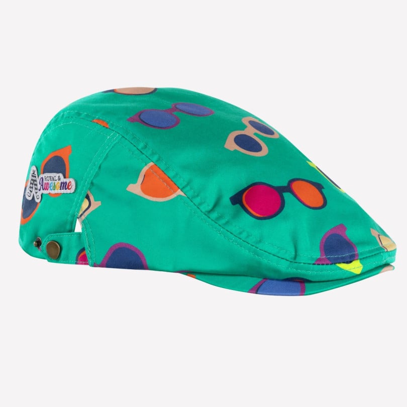 royal & awesome Specs-tacular Flat Cap