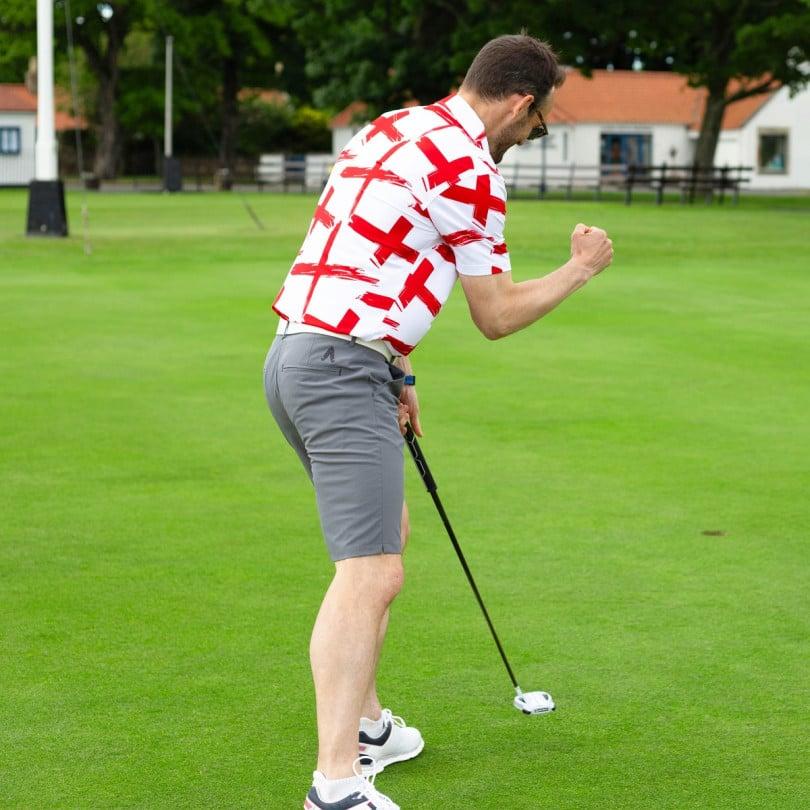 Royal & Awesome St George's Cross Polo