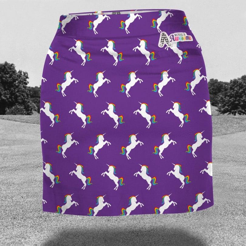 Royal & Awesome Stallion Strides Ladies Skort