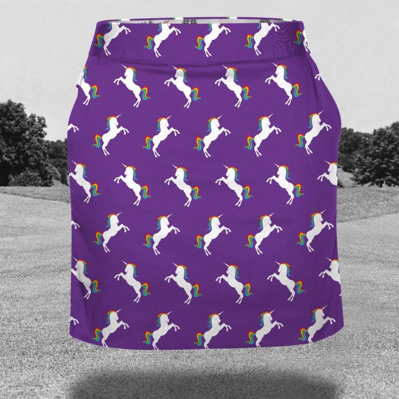 royal & awesome Stallion Strides Ladies Skort