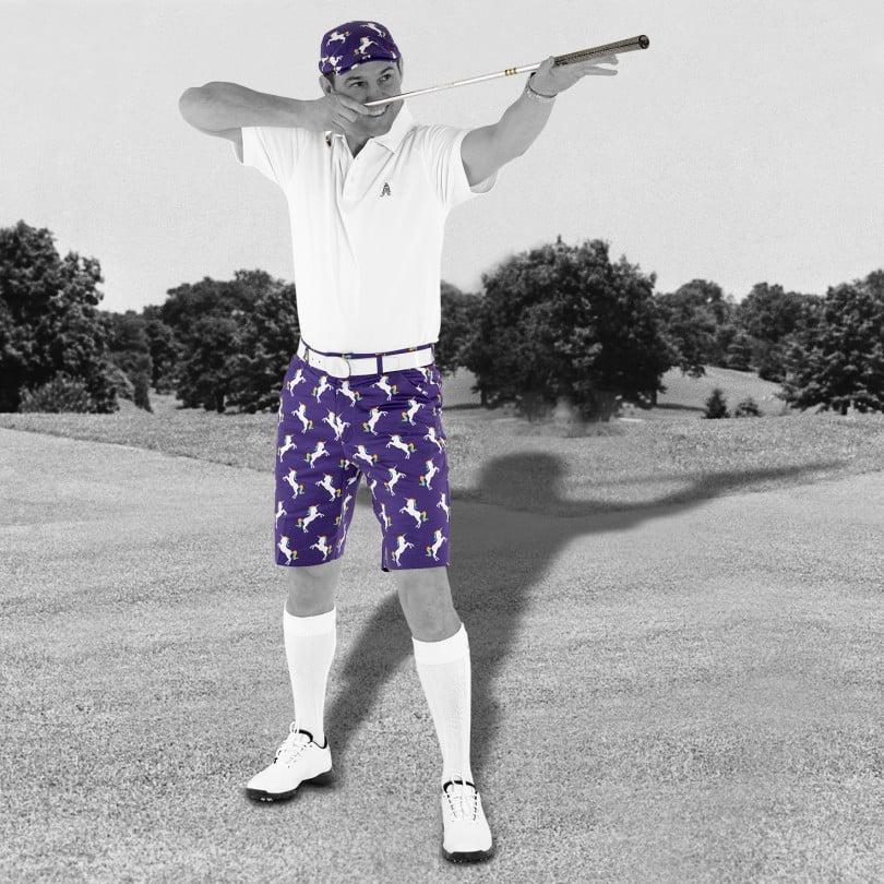 Royal & Awesome Stallion Strides Shorts