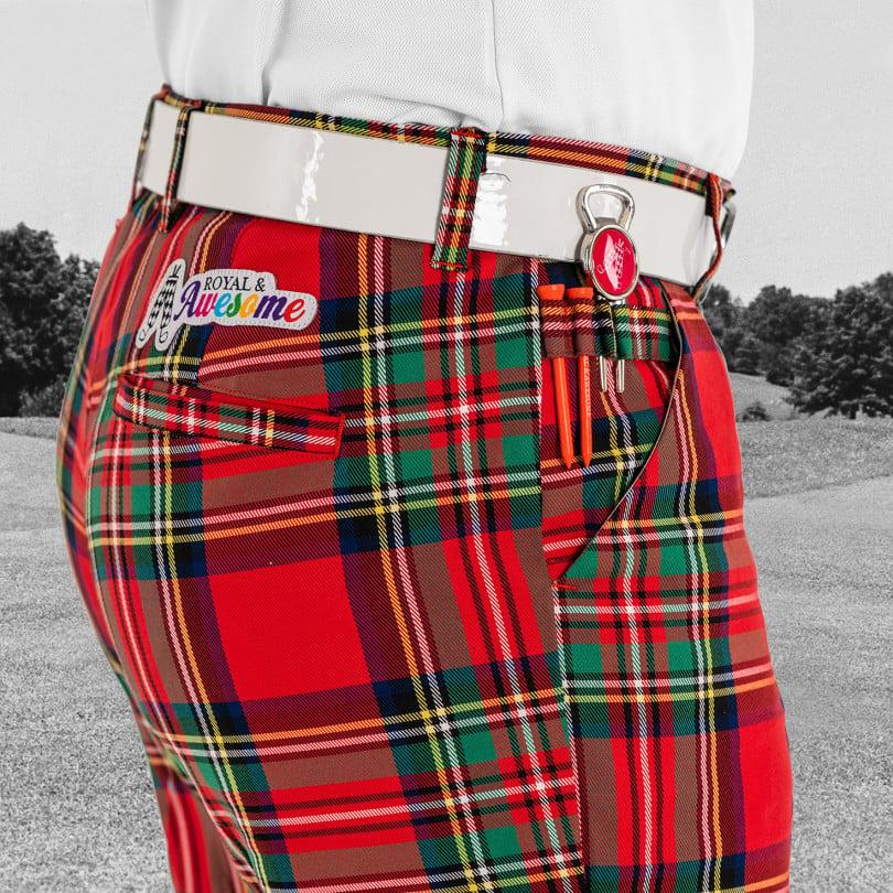 Royal & Awesome Stewart Tartan Shorts