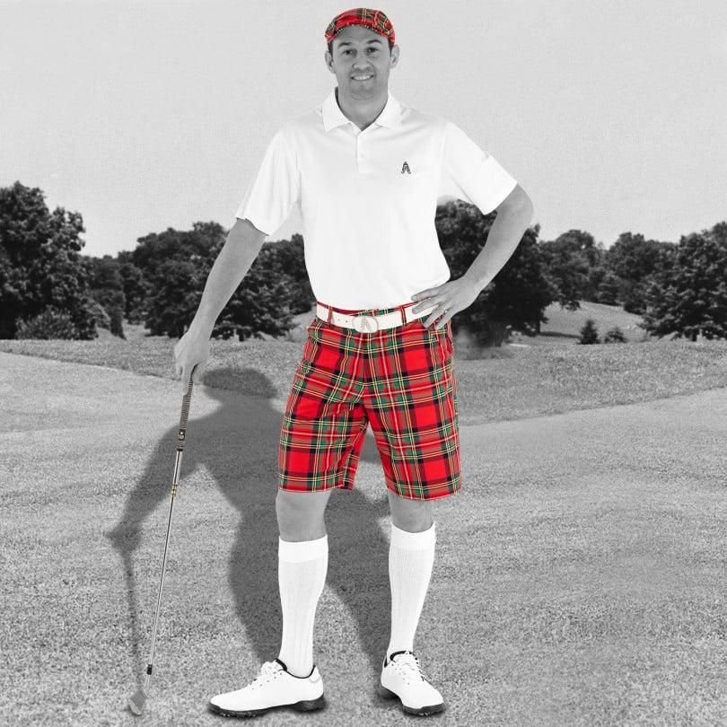 Royal & Awesome Stewart Tartan Shorts