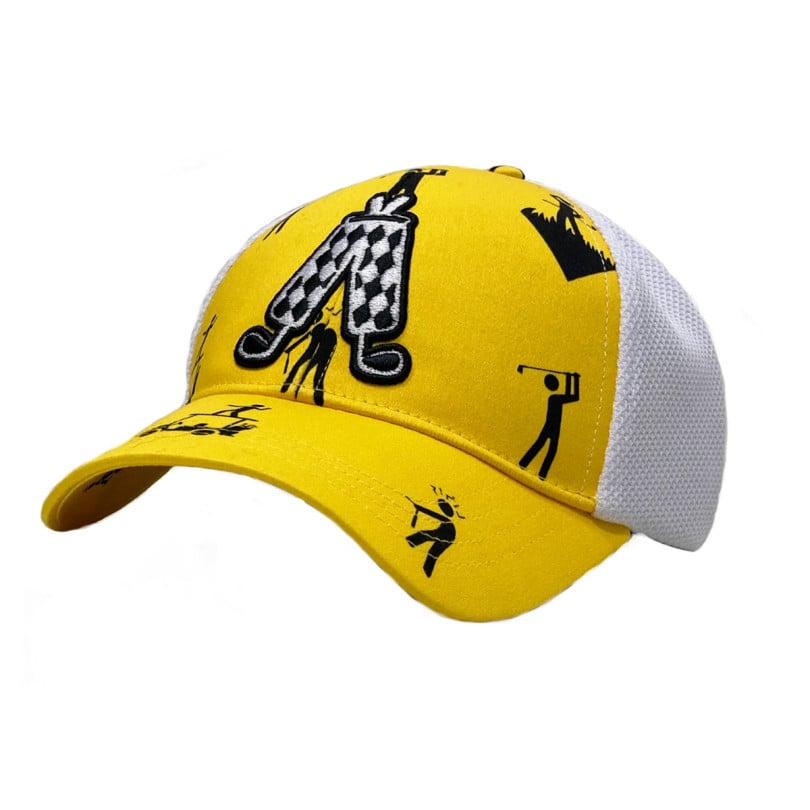 royal & awesome Stick Golfer Baseball Cap