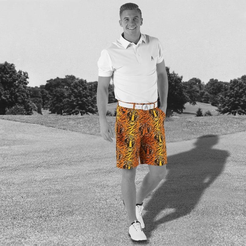 Royal & Awesome Tiger Swing Shorts