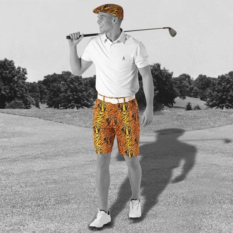 Royal & Awesome Tiger Swing Shorts