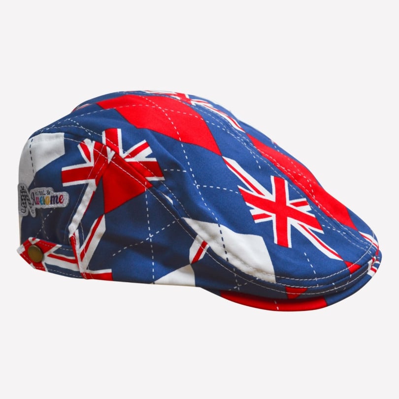 royal & awesome Trew Brit Flat Cap